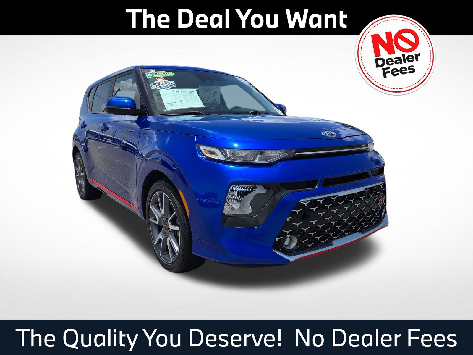Neptune Blue 2020 Kia Soul SUV / Crossover Front-Wheel Drive Continuously Variable Transmission