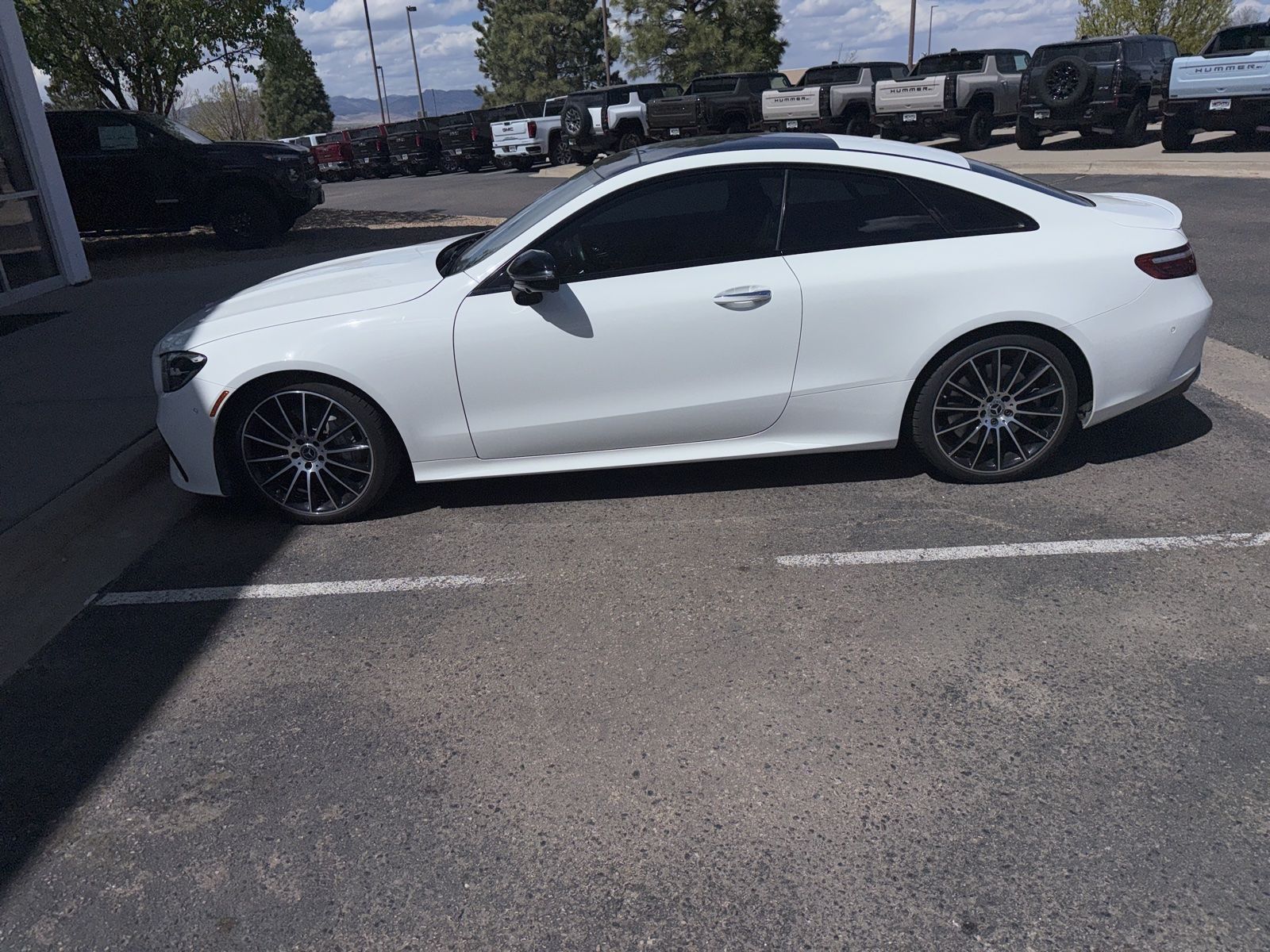White 2023 Mercedes-Benz E-Class E 450 RWD Convertible Rear-Wheel Drive 9-Speed Automatic