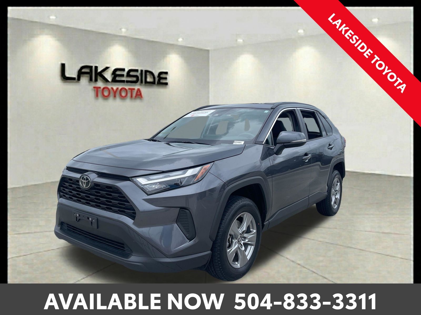 Magnetic Gray Metallic 2025 Toyota RAV4 SUV / Crossover Front-Wheel Drive 8-Speed Automatic