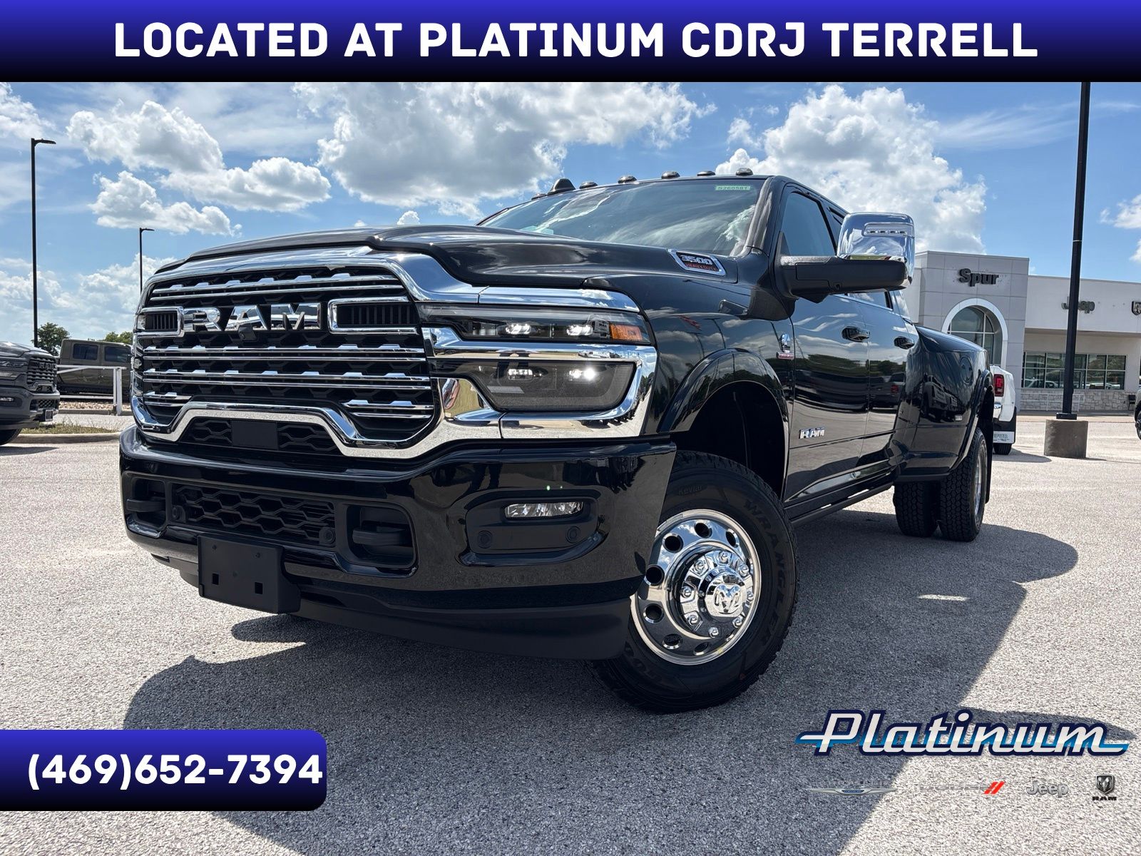 2026 RAM 3500 Negro (Diamond Black Crystal Pearlcoat) Camioneta Todo terreno 8 velocidades Automática