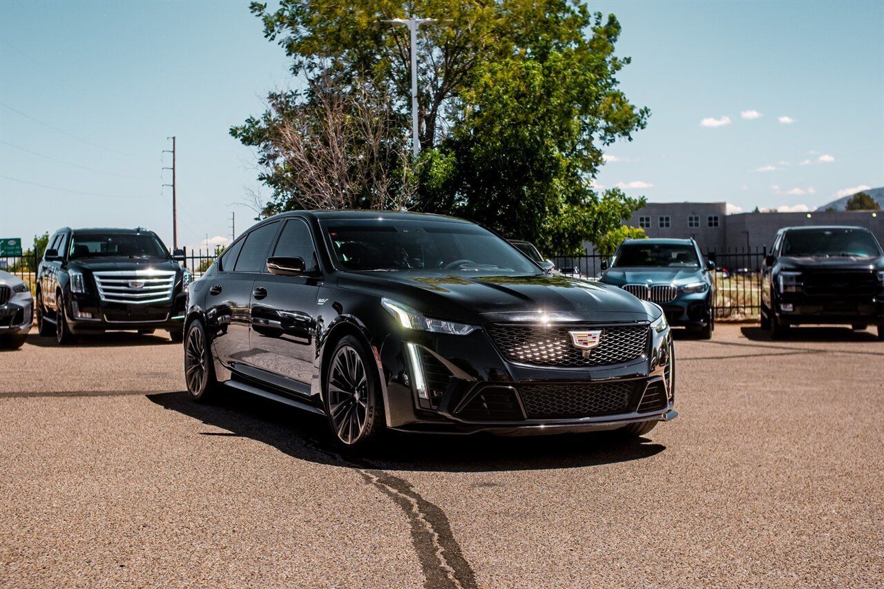 Black Raven 2024 Cadillac CT5-V Blackwing Sedan Rear-Wheel Drive 6-Speed Manual