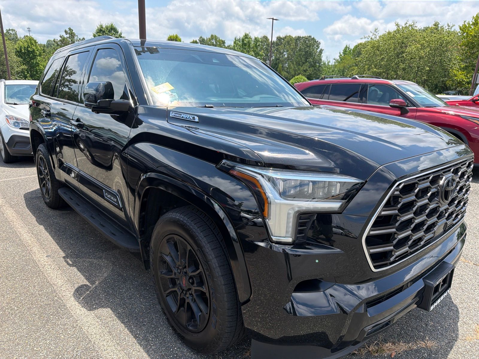 Midnight Black Metallic 2025 Toyota Sequoia SUV / Crossover Four-Wheel Drive Automatic