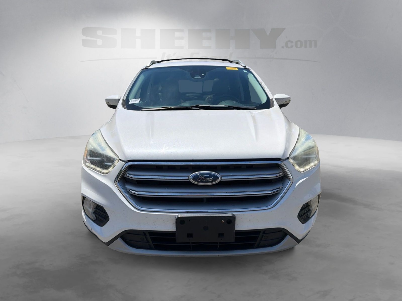 Used 2017 White Platinum Clearcoat Metallic Ford Titanium image 17