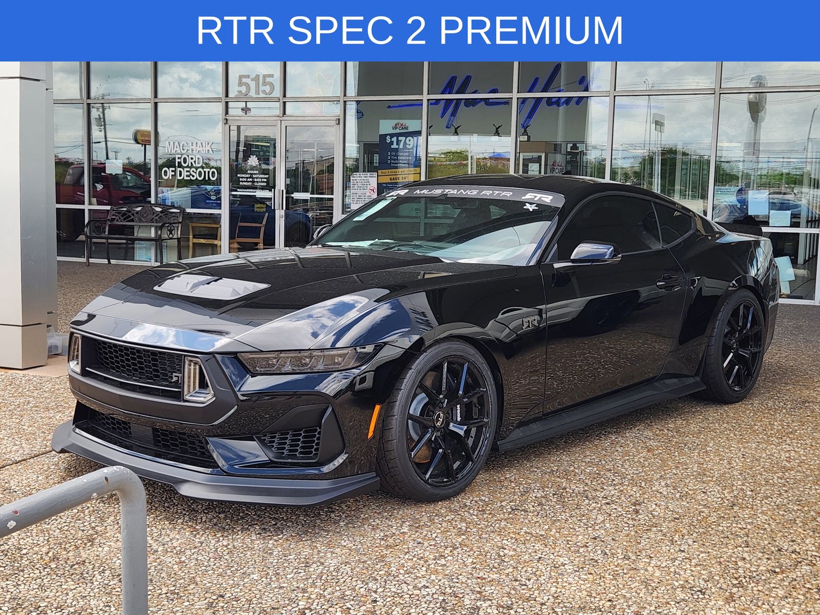 Shadow Black 2026 Ford Mustang Coupe Rear-Wheel Drive Automatic