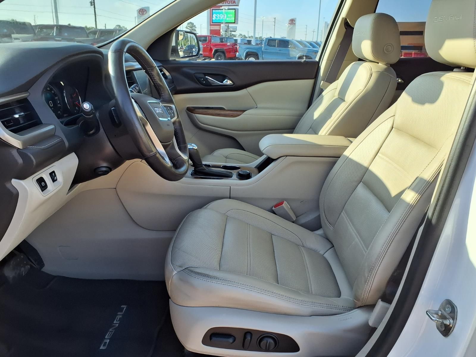 2017 GMC Acadia Denali White at Joe Myers Mazda Kia