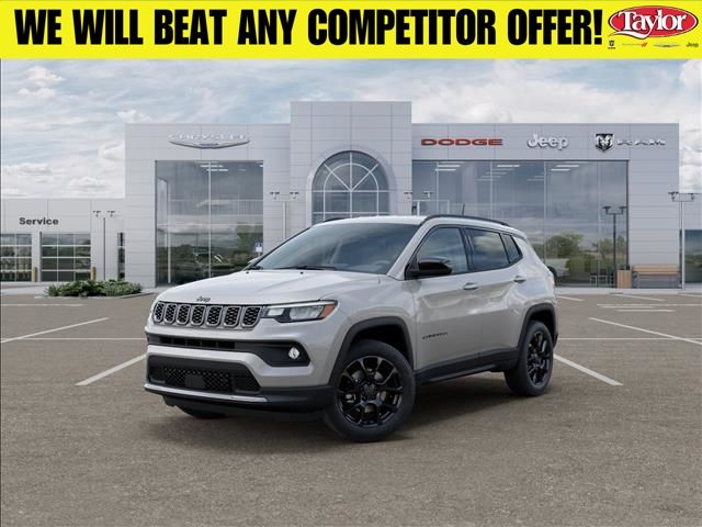 Silver Zynith Metallic Clearcoat 2026 Jeep Compass SUV / Crossover Four-Wheel Drive 8-Speed Automatic