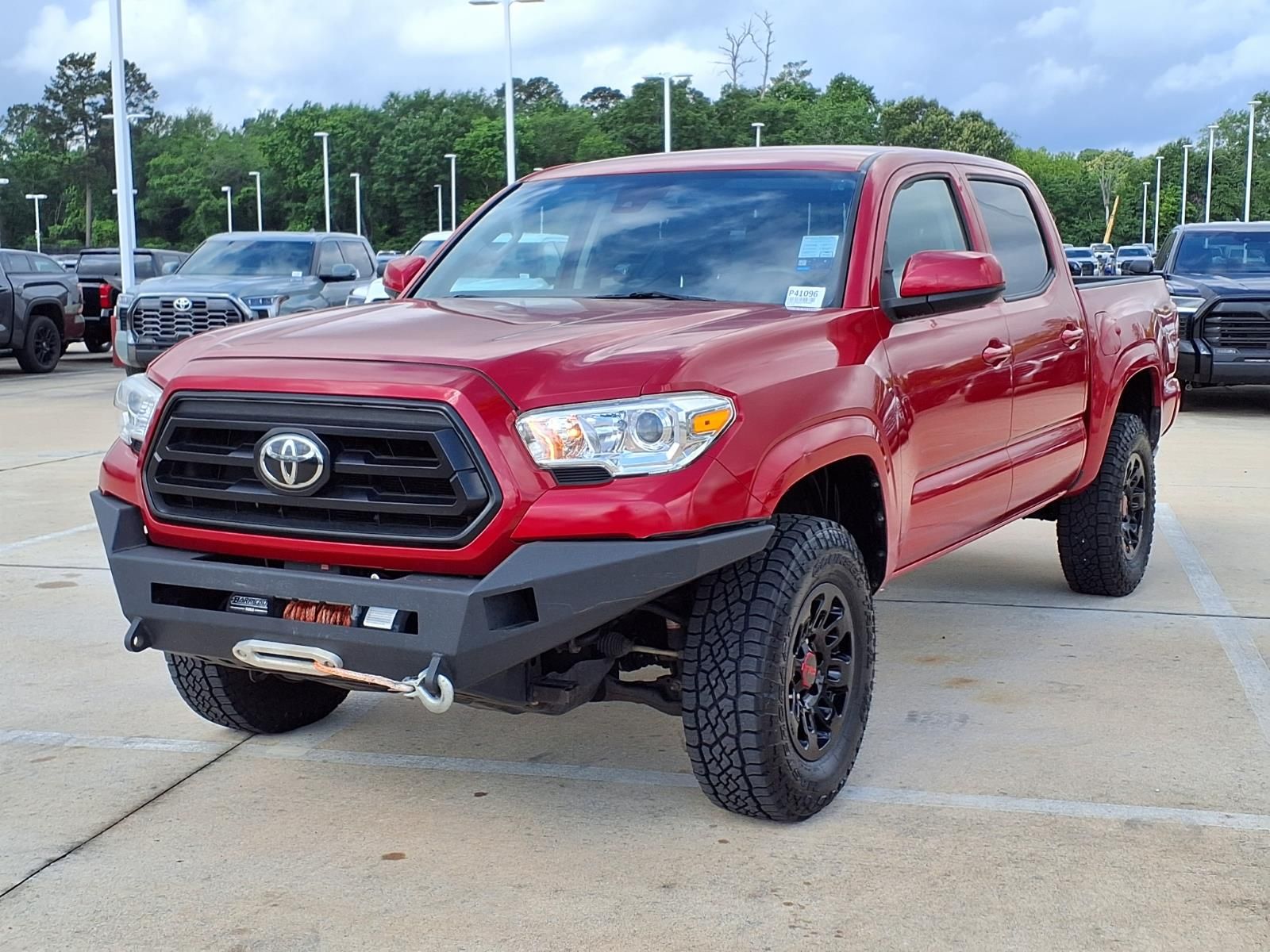 2020 Toyota Tacoma SR Red at Community Toyota