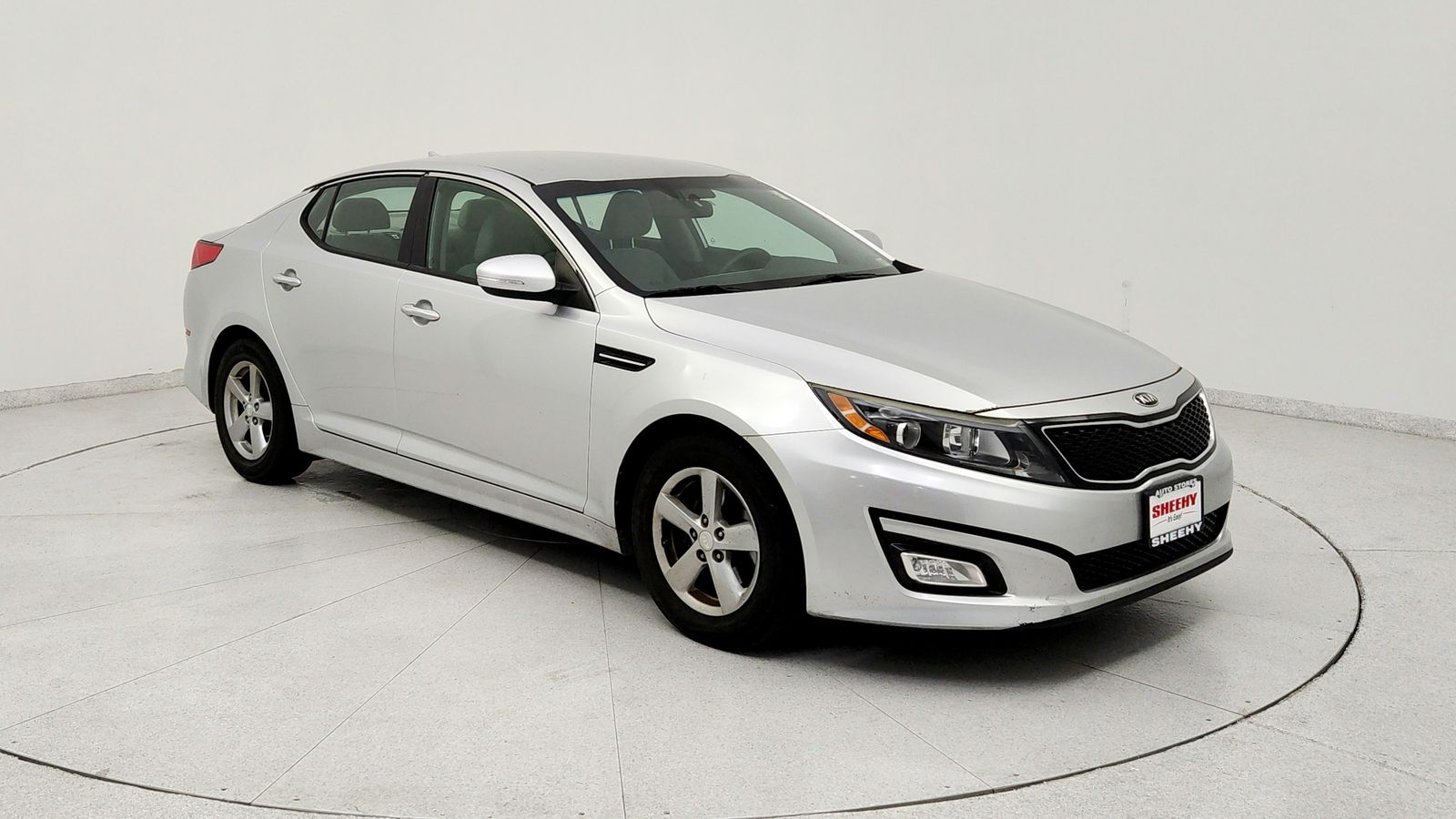 Sparkling Silver 2015 Kia Optima Sedan Front-Wheel Drive 6-Speed Automatic