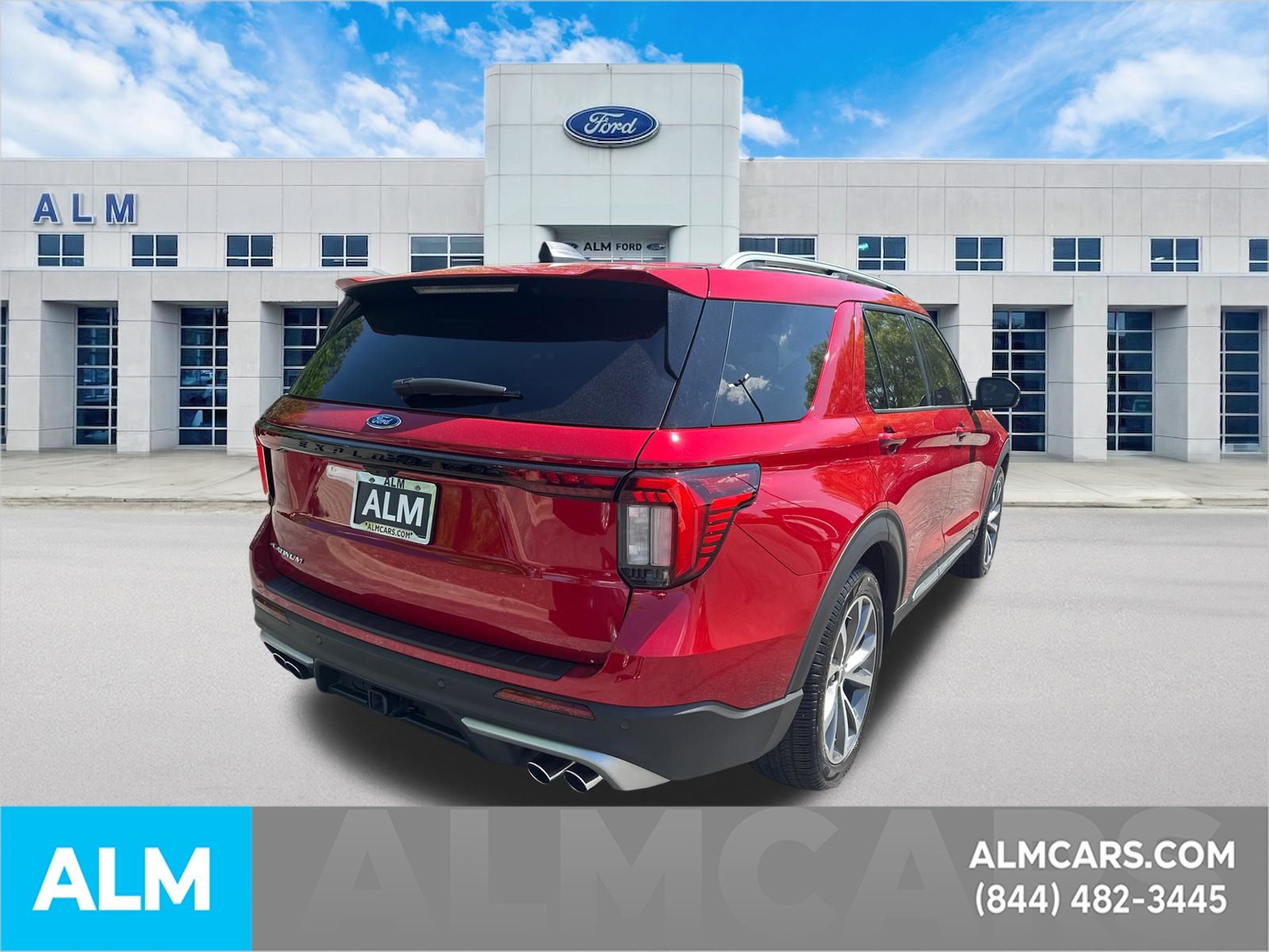 Used 2025 Red Ford Platinum image 5