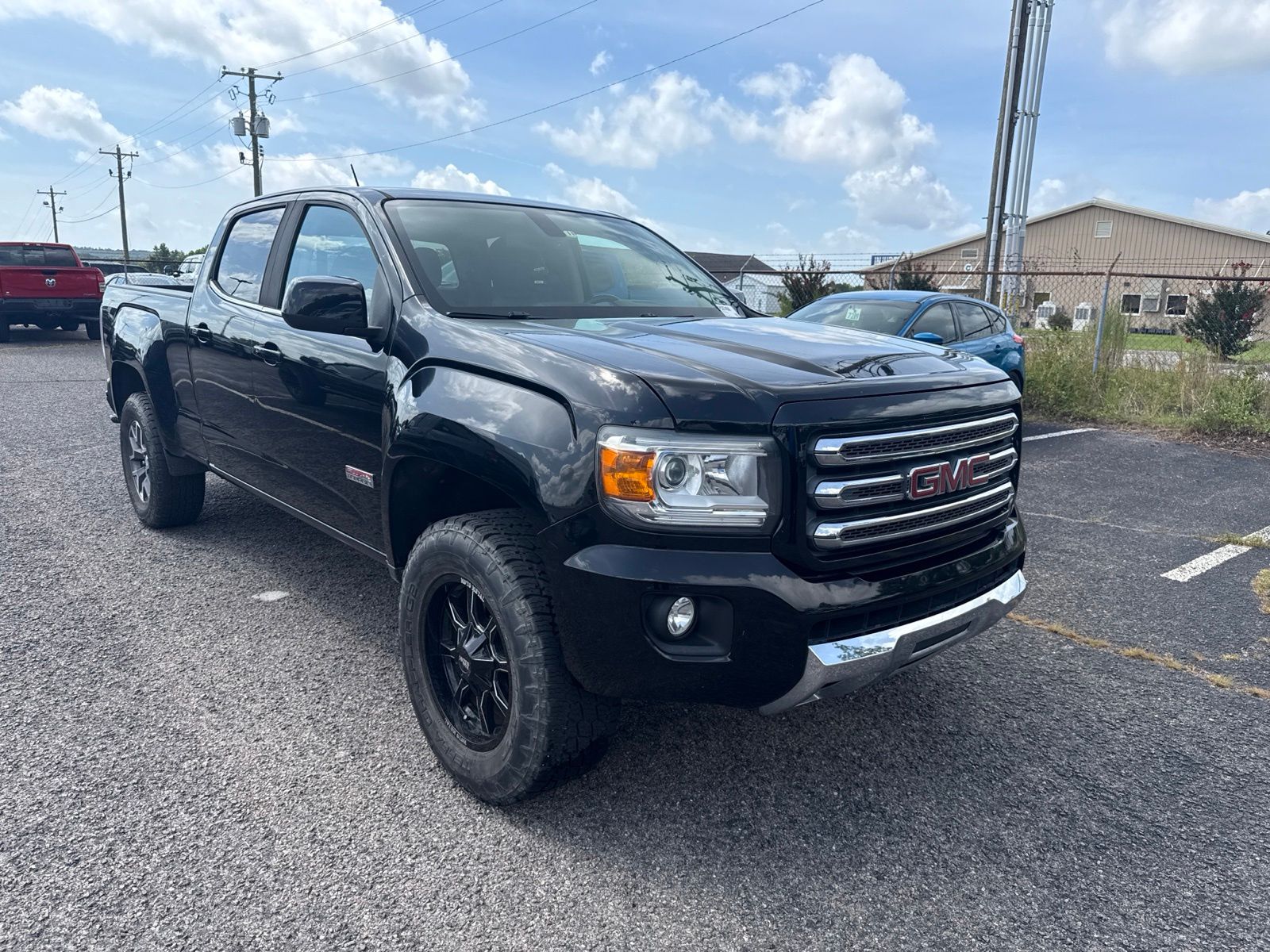 Onyx Black 2016 GMC Canyon Pickup Truck Four-Wheel Drive 6-Speed Automatic