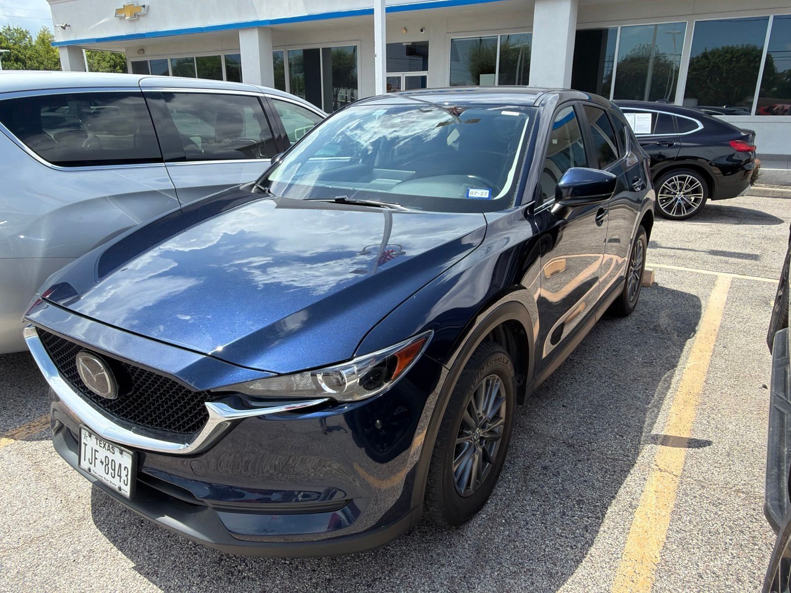 Deep Crystal Blue Mica 2021 Mazda CX-5 SUV / Crossover Front-Wheel Drive 6-Speed Automatic
