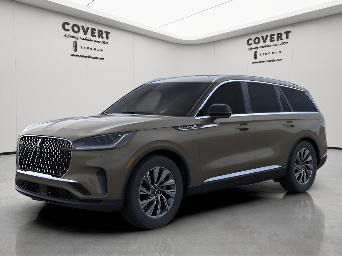 Harbor Gray 2026 Lincoln Aviator SUV / Crossover Rear-Wheel Drive Automatic