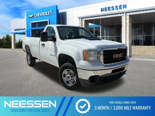 Summit White 2014 GMC Sierra 2500HD Work Truck LB Pickup Truck 4X2 6-Speed Automatic Overdrive