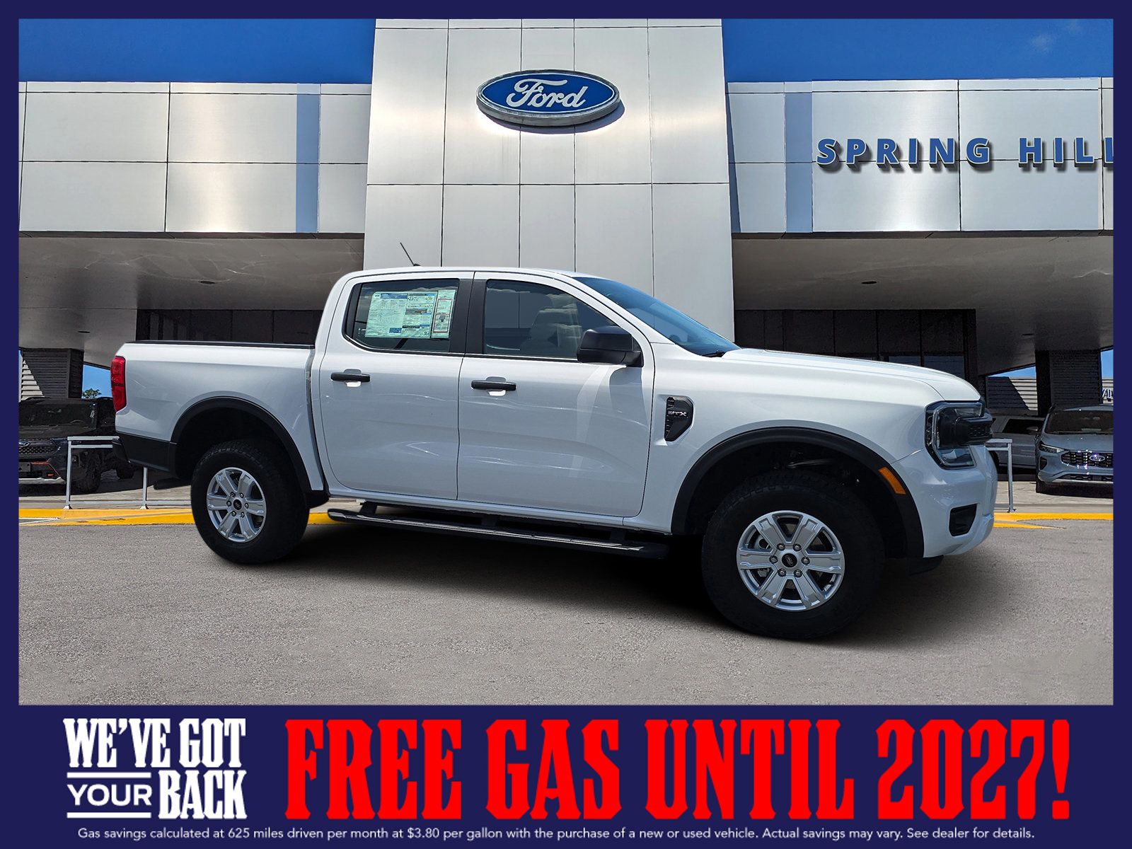 Oxford White 2025 Ford Ranger Pickup Truck 4X2 Automatic
