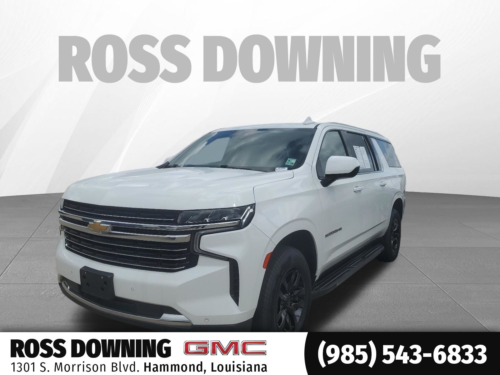 2022 Chevrolet Suburban LT White at Toyota of Kenner
