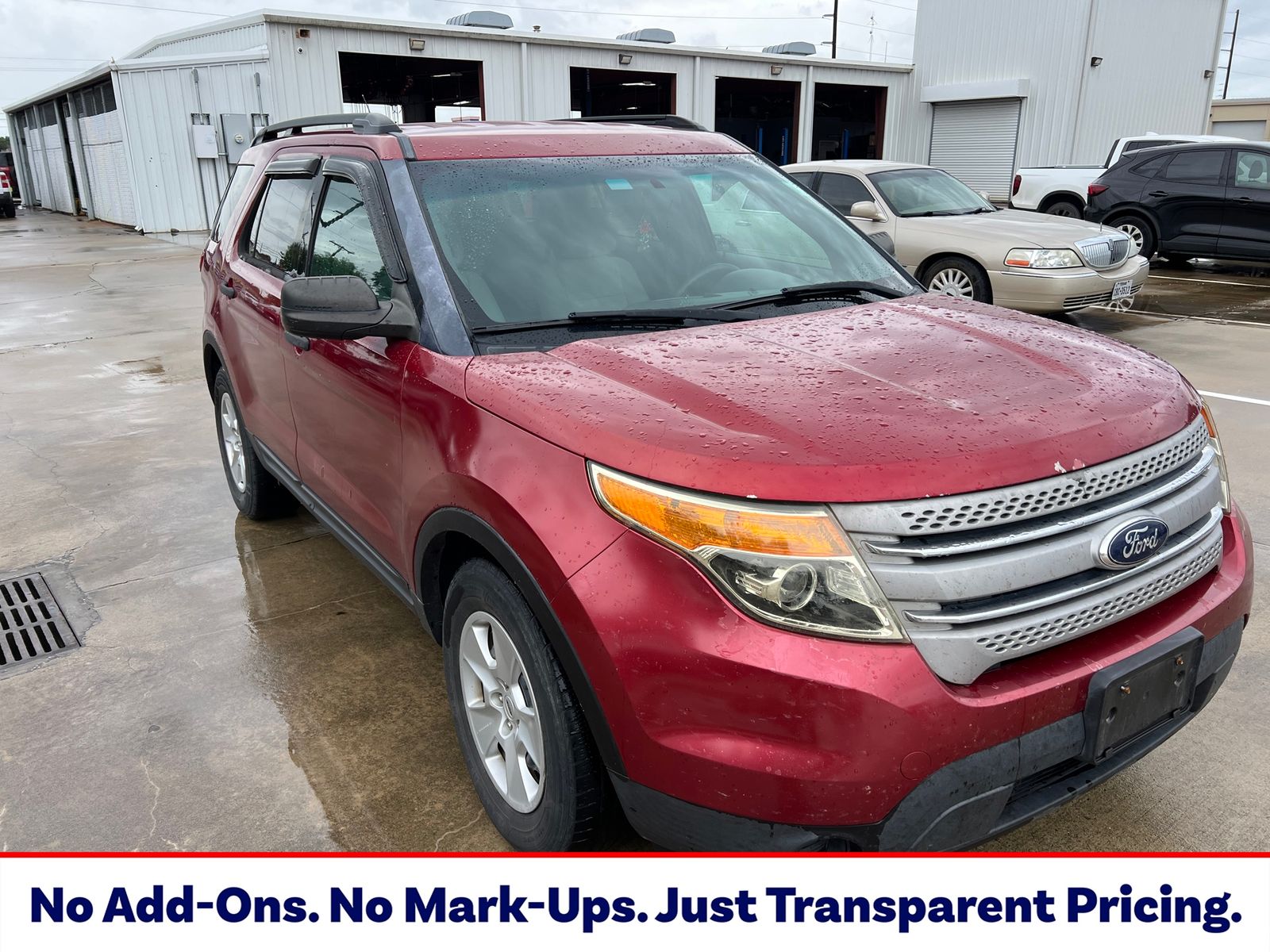 Ruby Red Metallic 2014 Ford Explorer SUV / Crossover Front-Wheel Drive 6-Speed Automatic