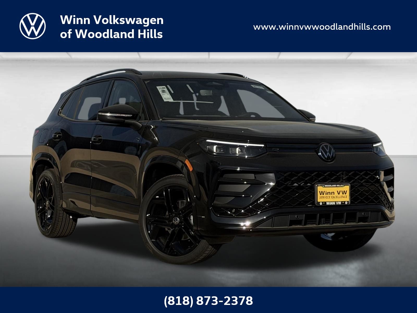 2026 Volkswagen Tiguan 2.0T SE R-Line Black