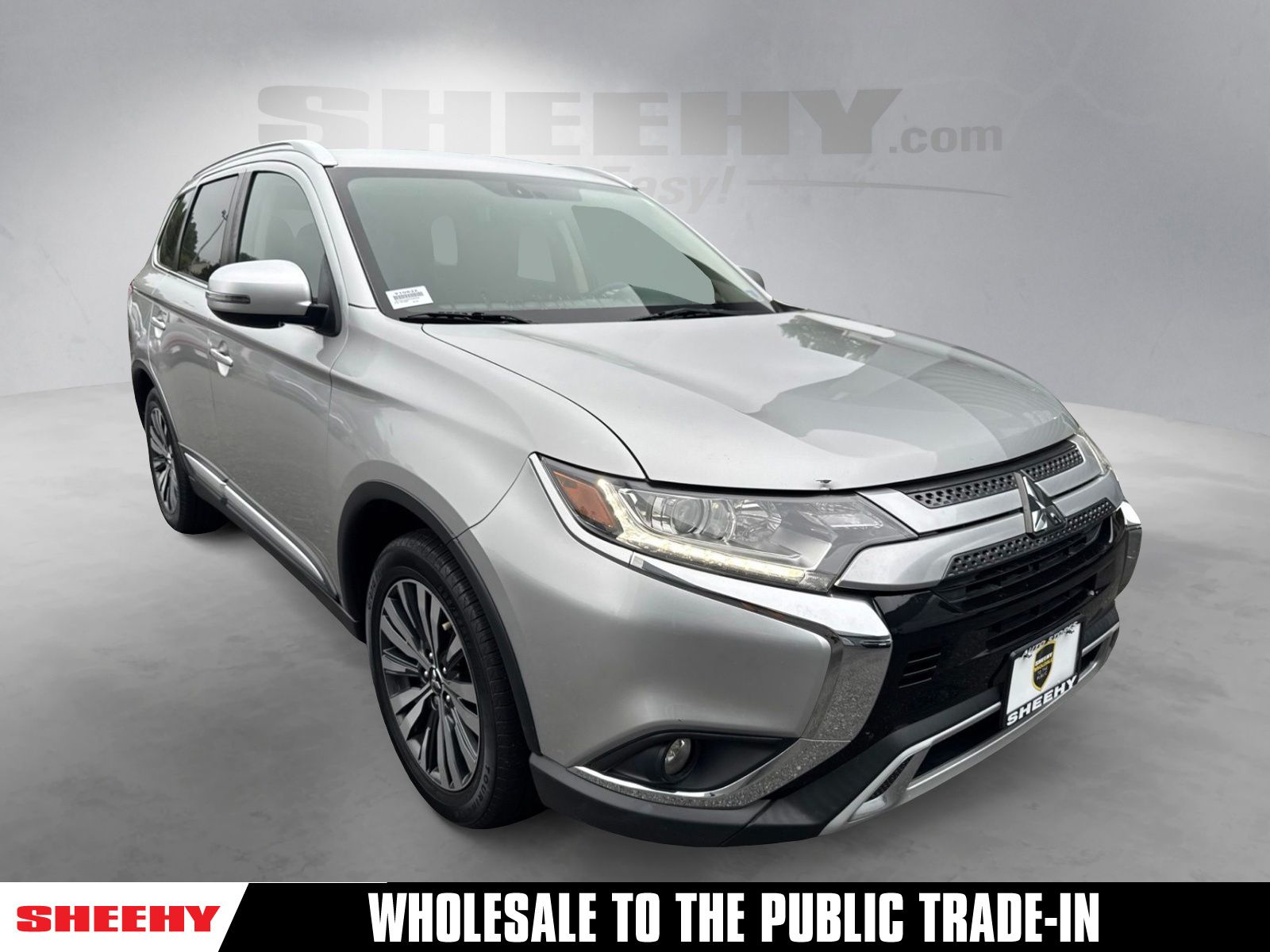 Alloy Silver Metallic 2019 Mitsubishi Outlander SUV / Crossover Front-Wheel Drive Continuously Variable Transmission