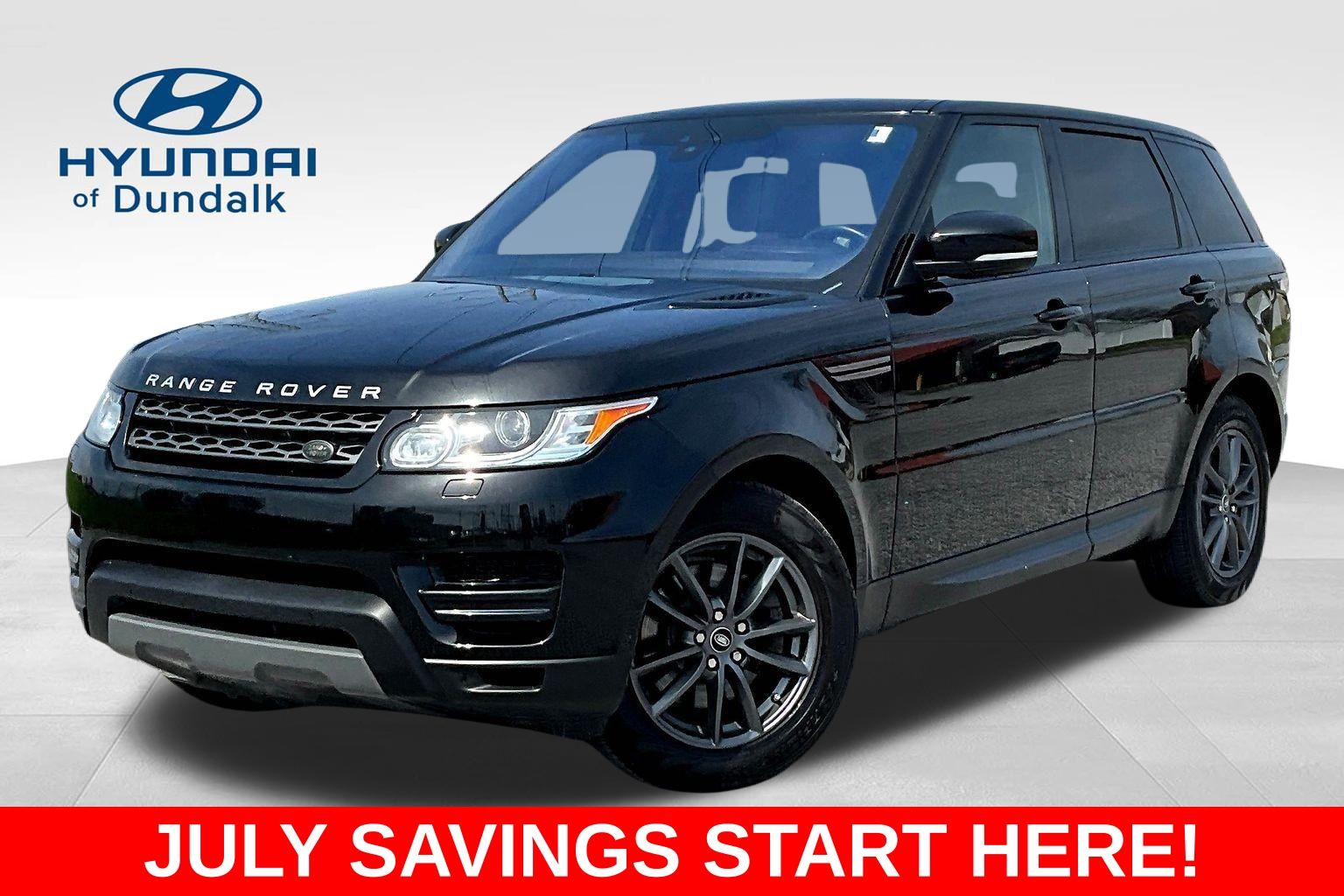 Black 2017 Land Rover Range Rover Sport SUV / Crossover All-Wheel Drive 8-Speed Automatic