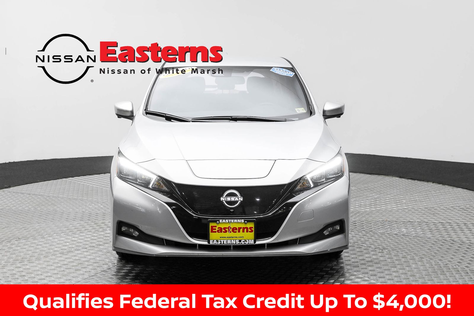 Used 2023 Nissan Leaf SV Plus with VIN 1N4CZ1CV7PC557891 for sale in White Marsh, MD
