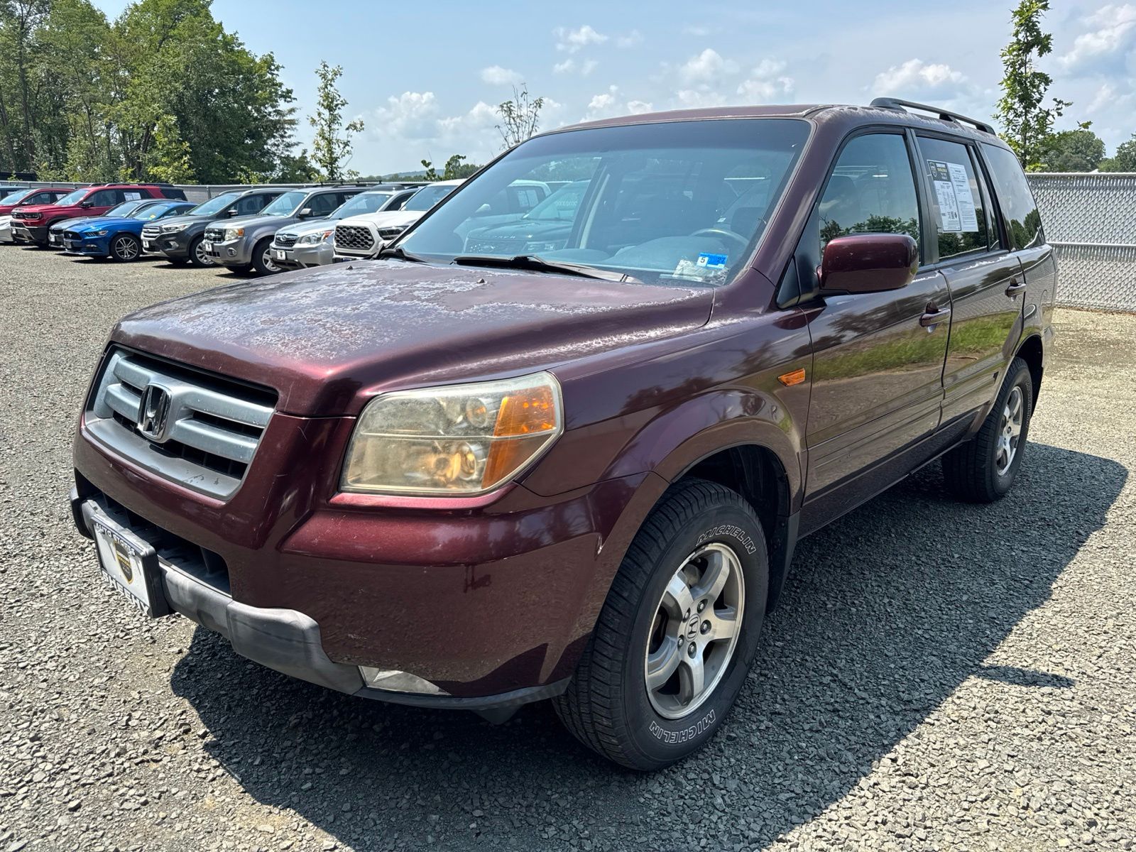 Used 2008 Dark Cherry Pearl Honda SE image 6