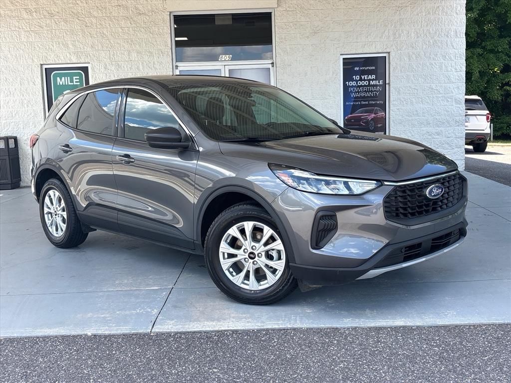 Gray Metallic 2024 Ford Escape SUV / Crossover Front-Wheel Drive 8-Speed Automatic