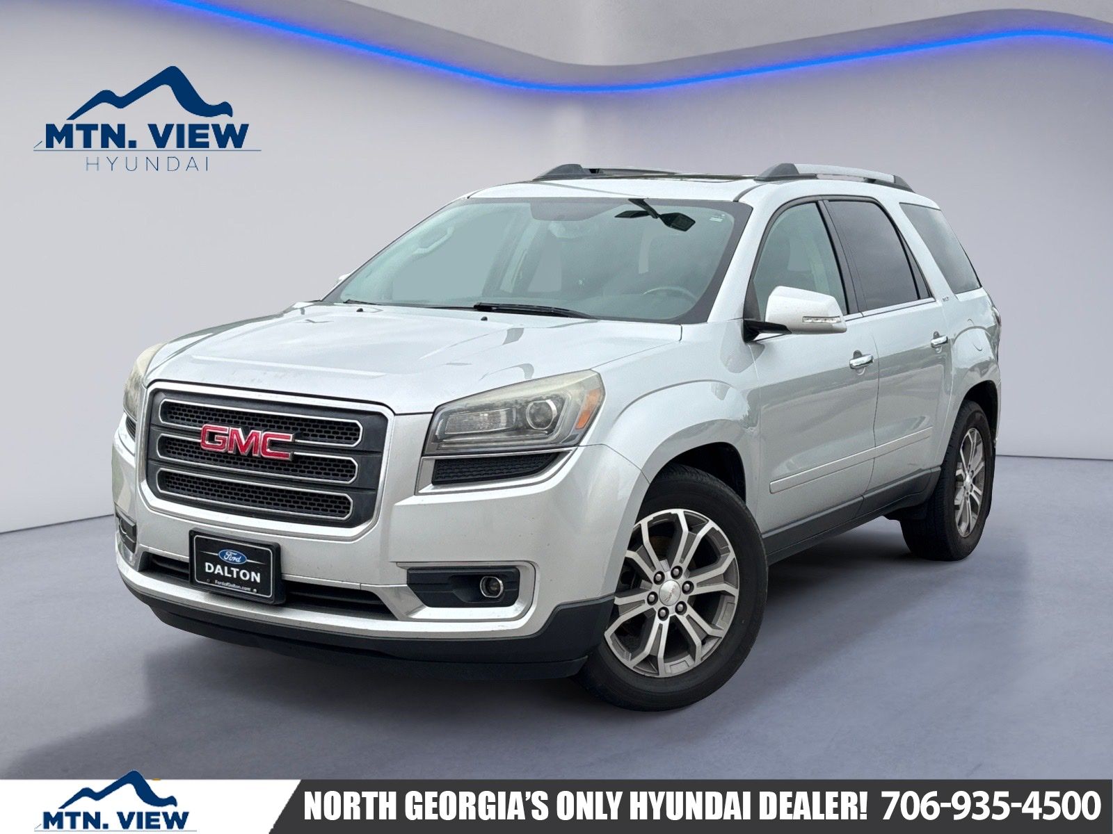 Quicksilver Metallic 2013 GMC Acadia SLT-1 AWD SUV / Crossover All-Wheel Drive Automatic