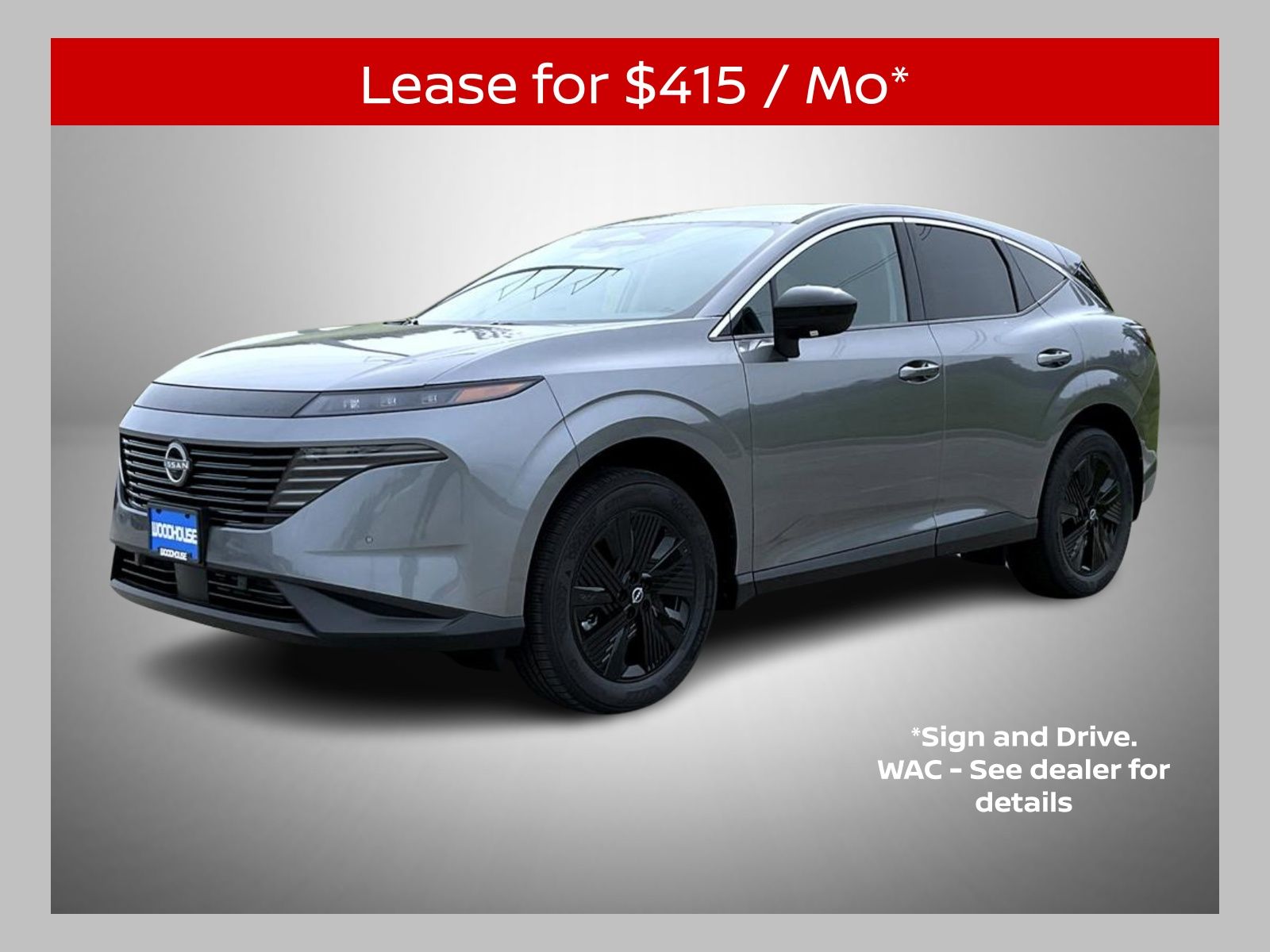 Gray (Gun Metallic) 2026 Nissan Murano SUV / Crossover All-Wheel Drive 9-Speed Automatic