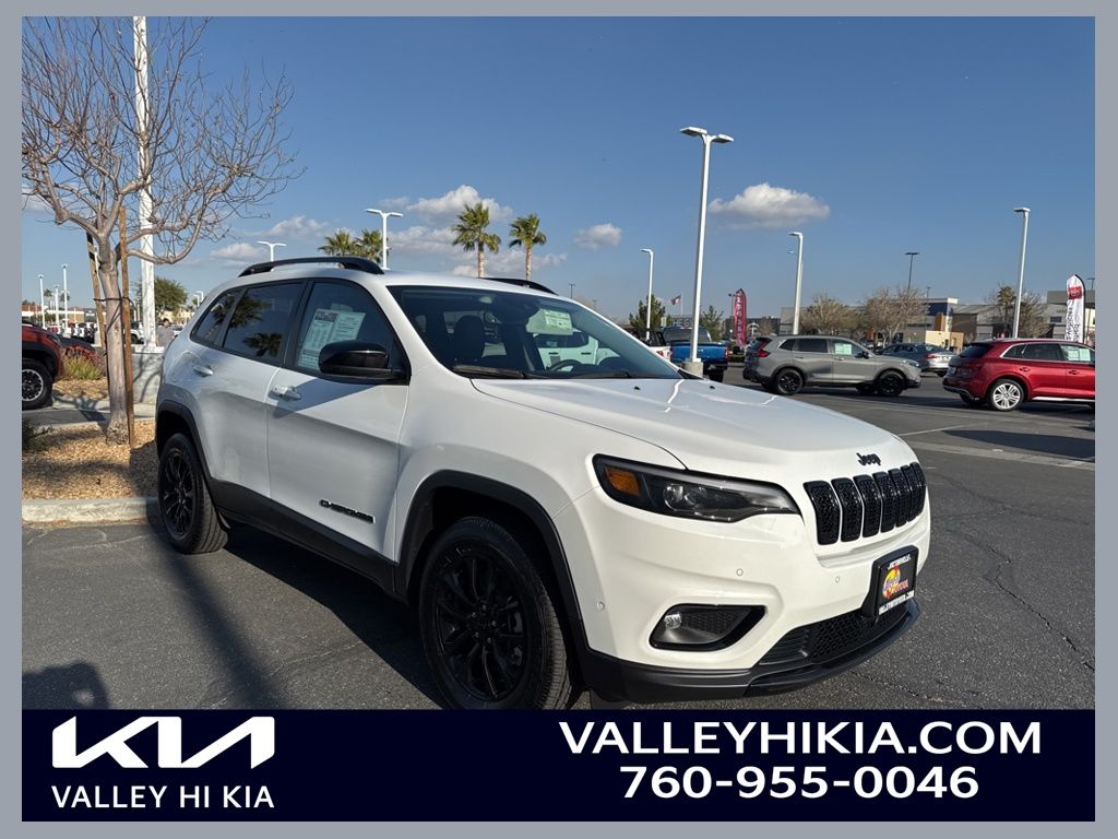 Bright White Clearcoat 2023 Jeep Cherokee SUV / Crossover  9-Speed Automatic