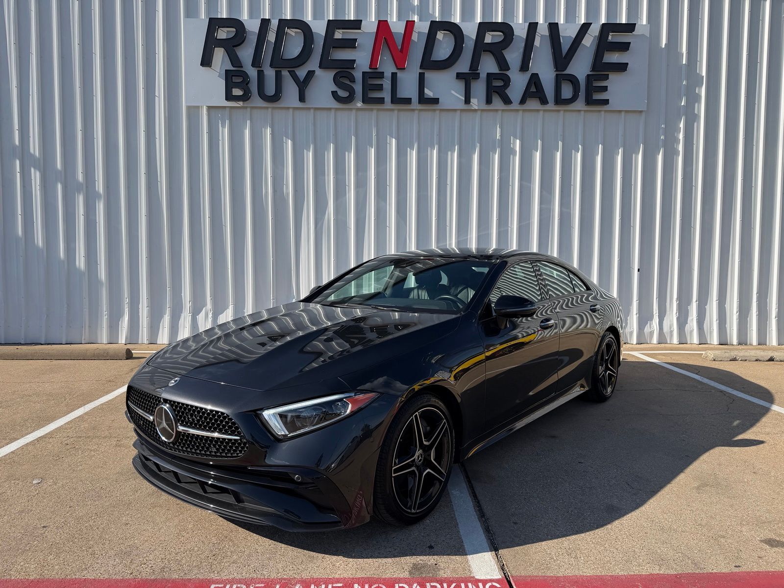 Graphite Gray Metallic 2022 Mercedes-Benz CLS Coupe All-Wheel Drive 9-Speed Automatic