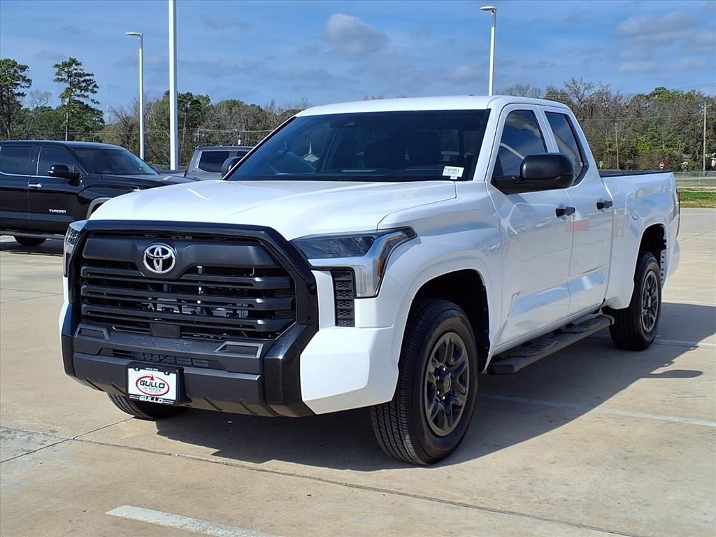 2025 Toyota Tundra SR White at Gullo Toyota