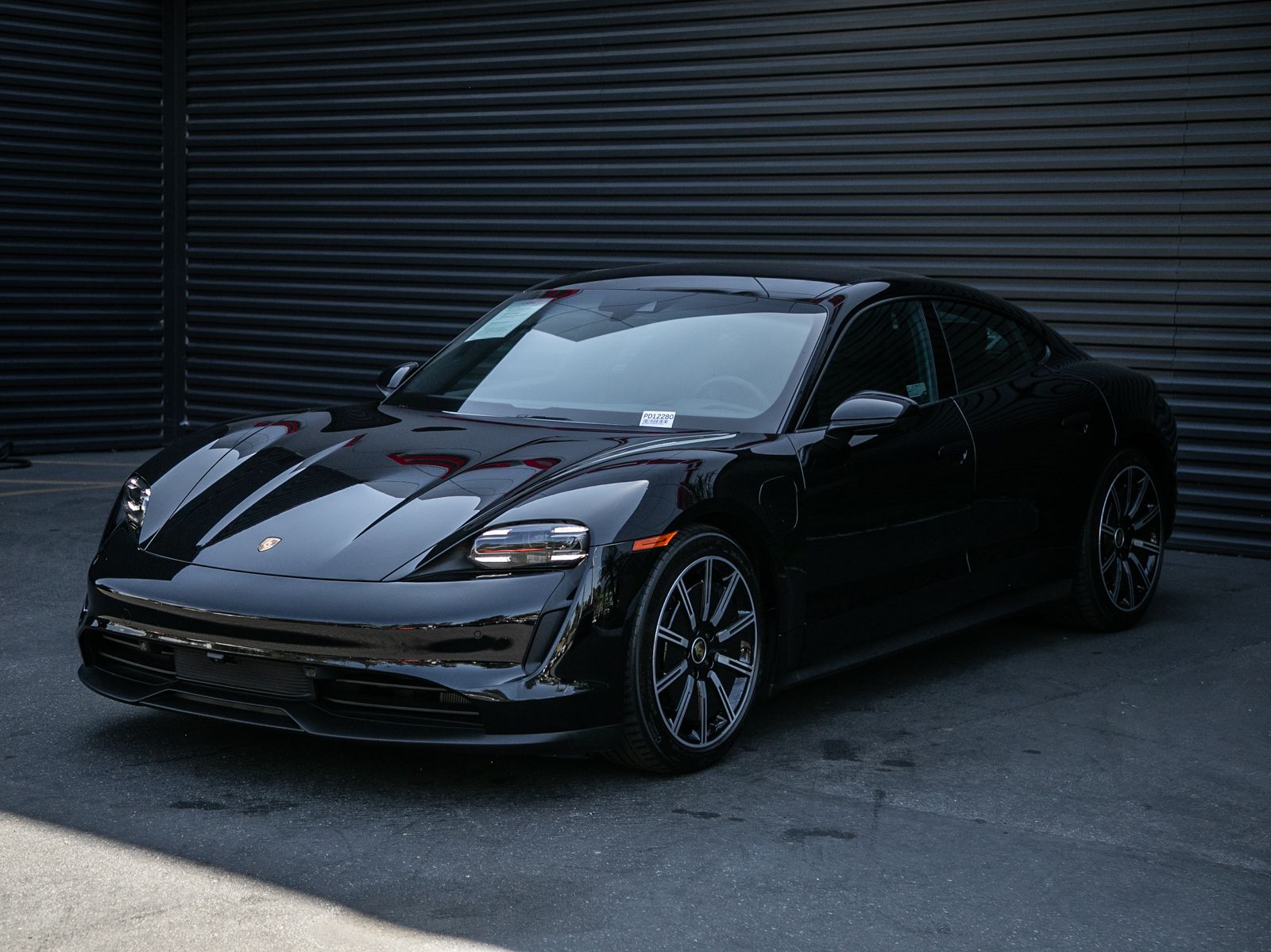 Black 2024 Porsche Taycan Sedan Rear-Wheel Drive 2-Speed Automatic