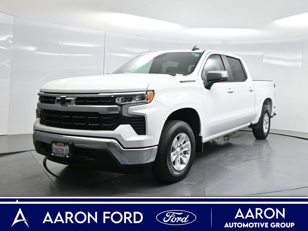 Summit White 2025 Chevrolet Silverado 1500 Pickup Truck 4X2 Automatic