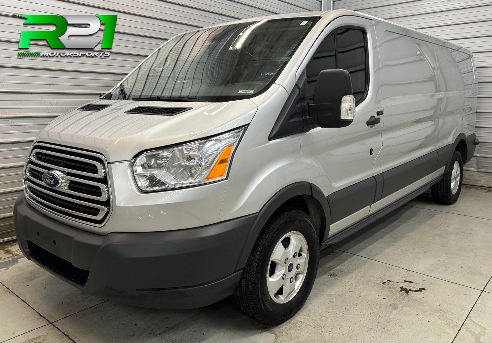 Ingot Silver 2018 Ford Transit Cargo Van Rear-Wheel Drive 6-Speed Automatic Overdrive