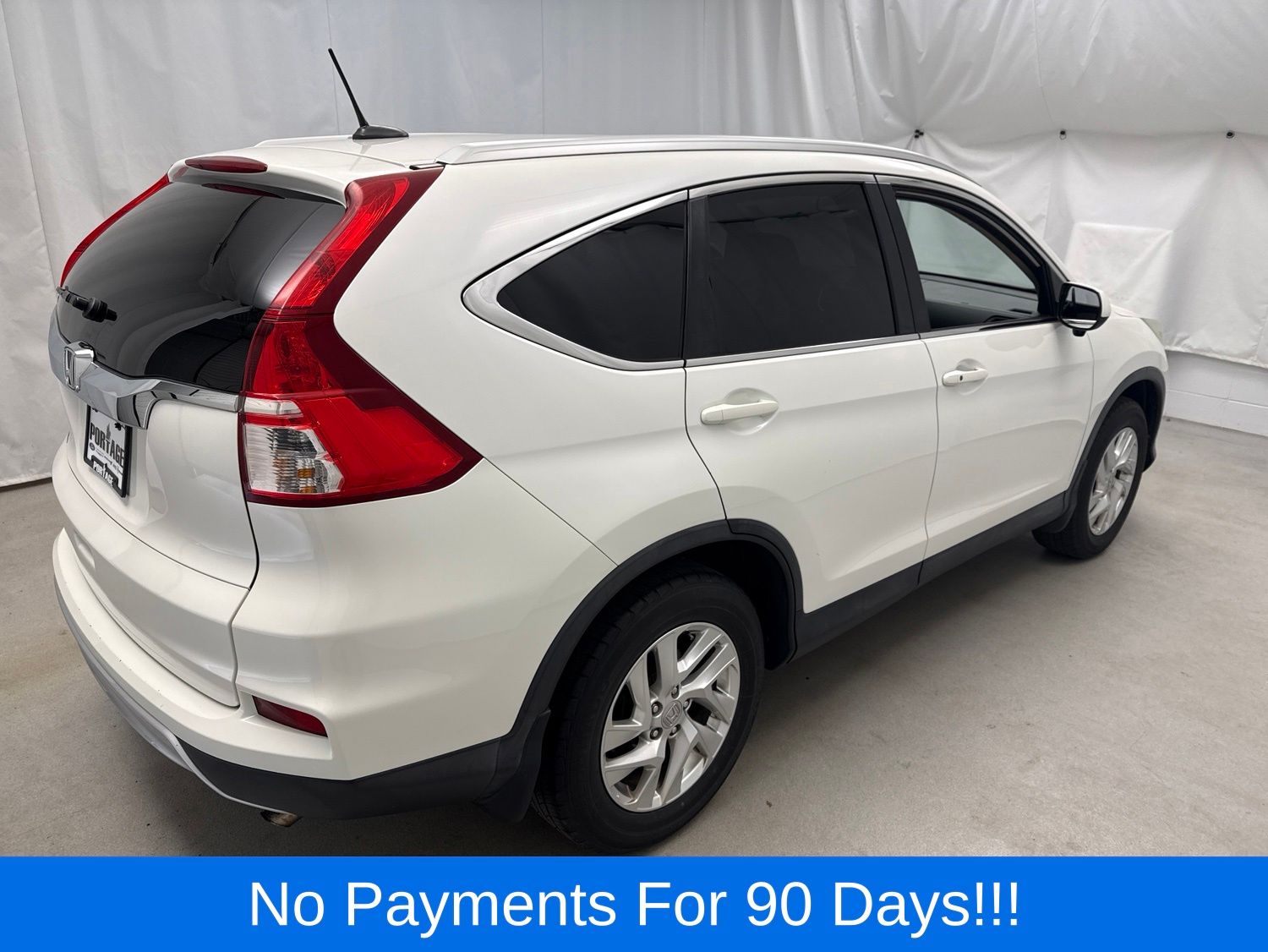 Used 2016 Honda CR-V EX-L with VIN 5J6RM3H70GL015518 for sale in Portage, WI