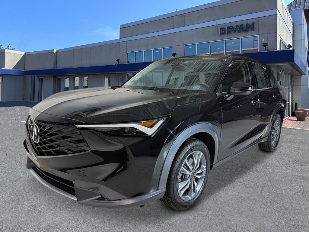 Crystal Black Pearl 2026 Acura ADX SUV / Crossover All-Wheel Drive Continuously Variable Transmission