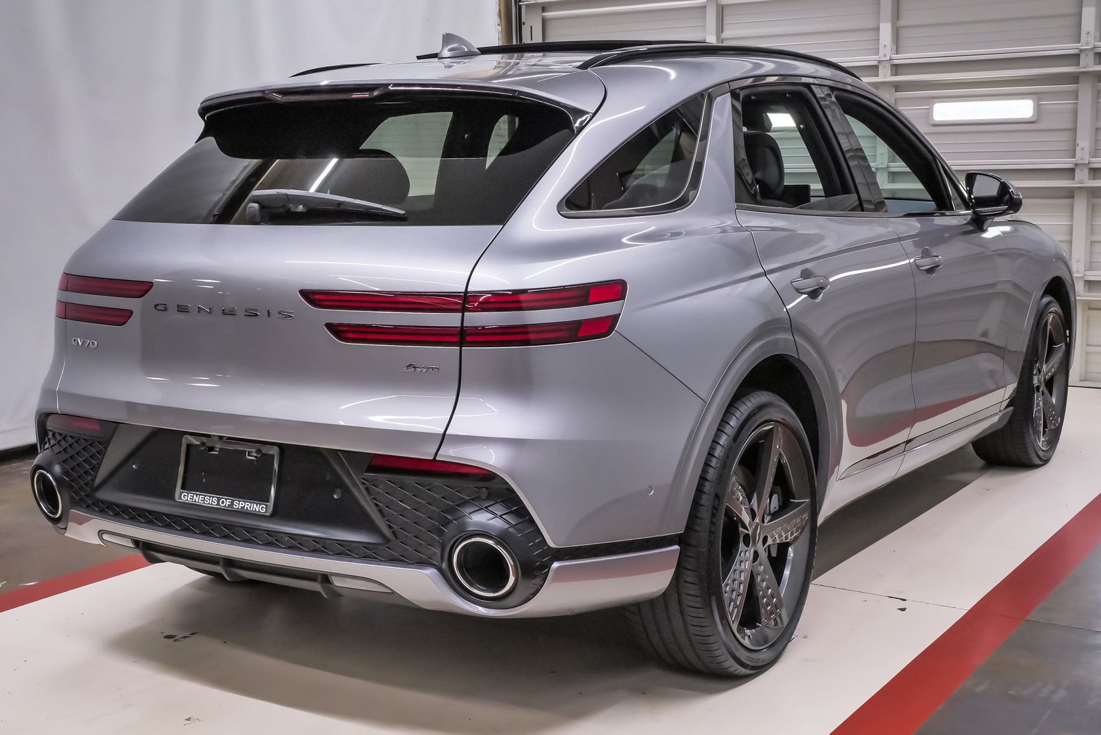 2024 Genesis GV70 2.5T Sport Prestige Silver at Genesis of Spring