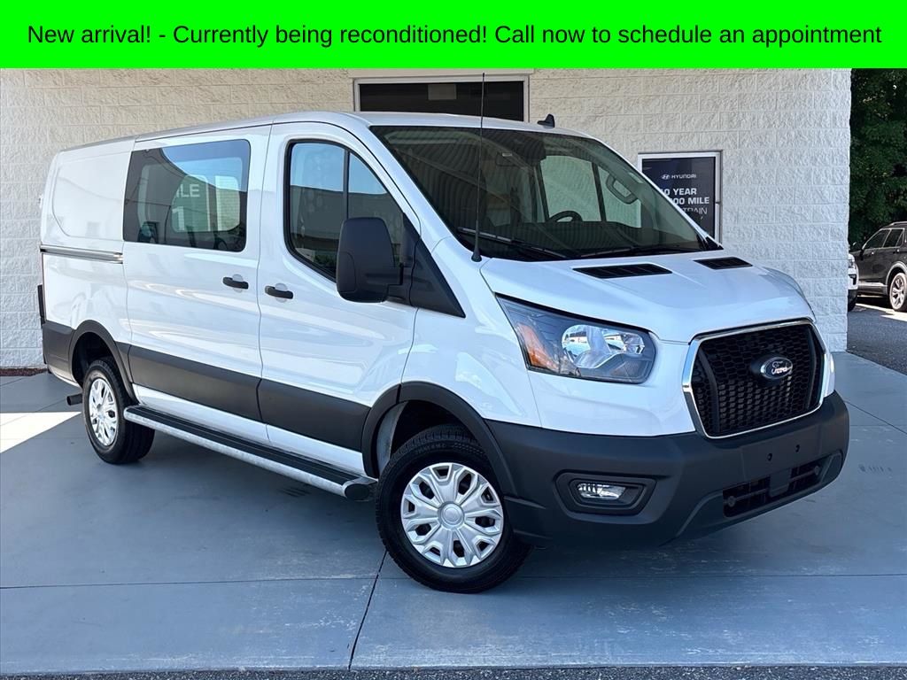 Oxford White 2025 Ford Transit Cargo Van Rear-Wheel Drive