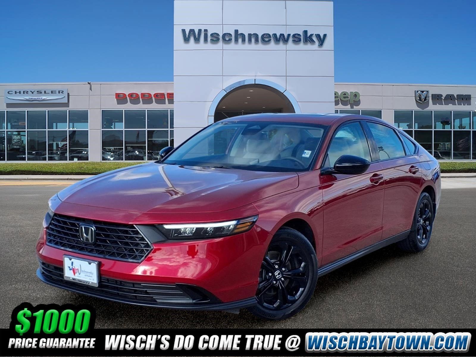 2025 Honda Accord SE Red at Community Honda