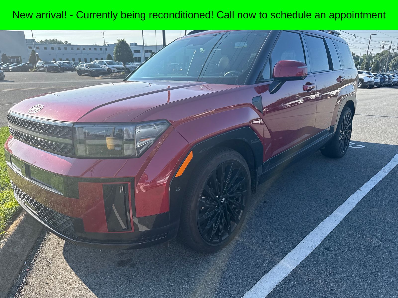 Red 2025 Hyundai Santa Fe SUV / Crossover All-Wheel Drive Automatic