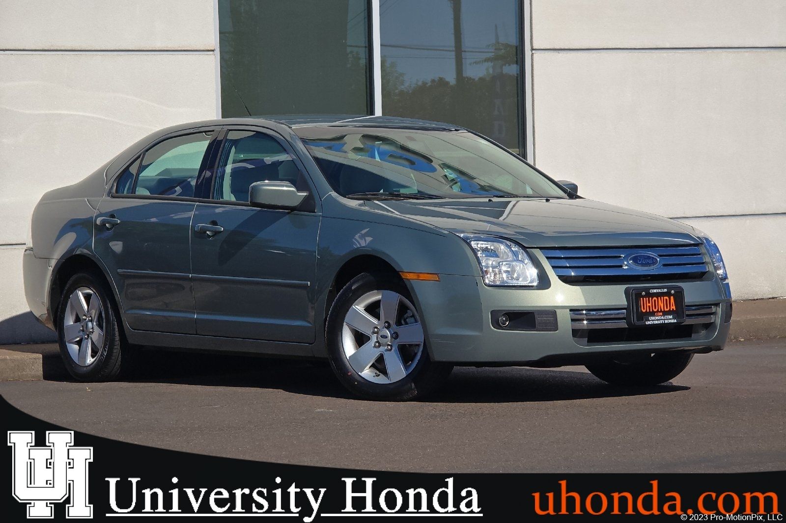 Light Sage Clearcoat Metallic 2008 Ford Fusion Sedan Front-Wheel Drive 5-Speed Automatic