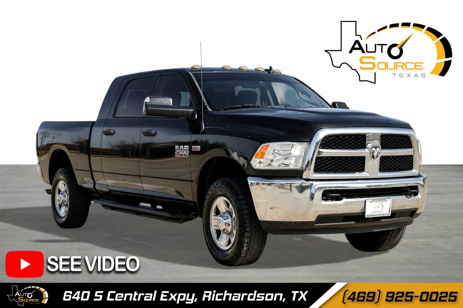 2016 RAM 2500 SLT Mega Cab 4WD