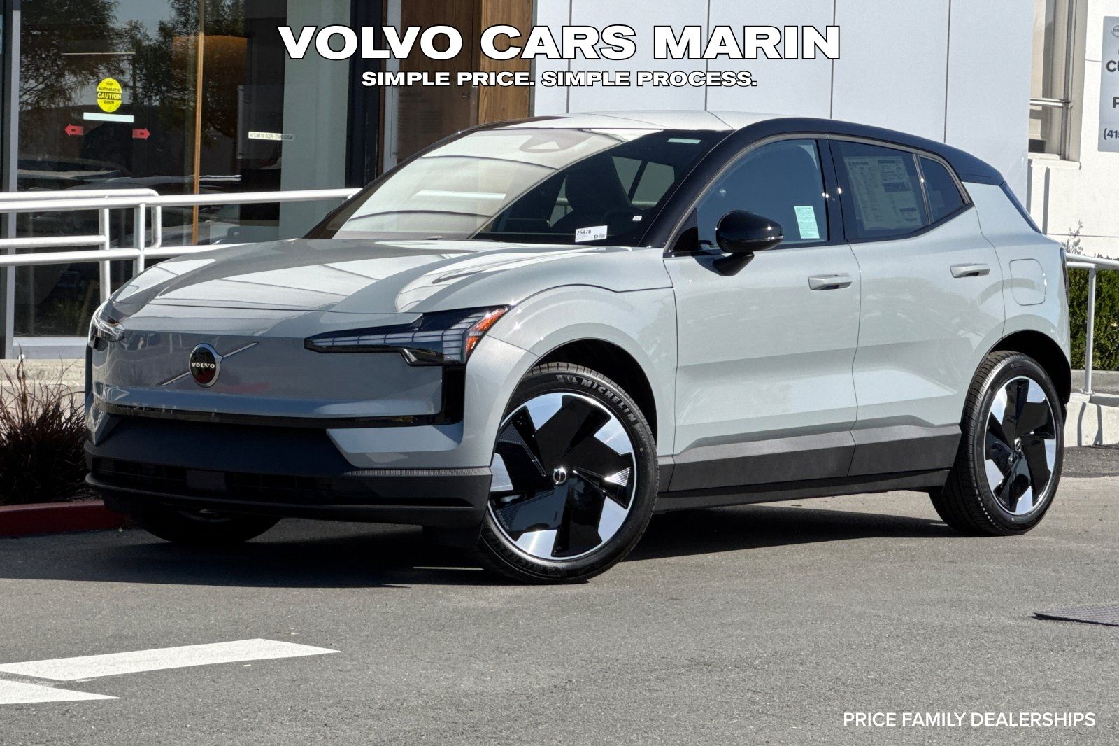 Gray Metallic 2026 Volvo EX30 SUV / Crossover All-Wheel Drive 1-Speed Automatic
