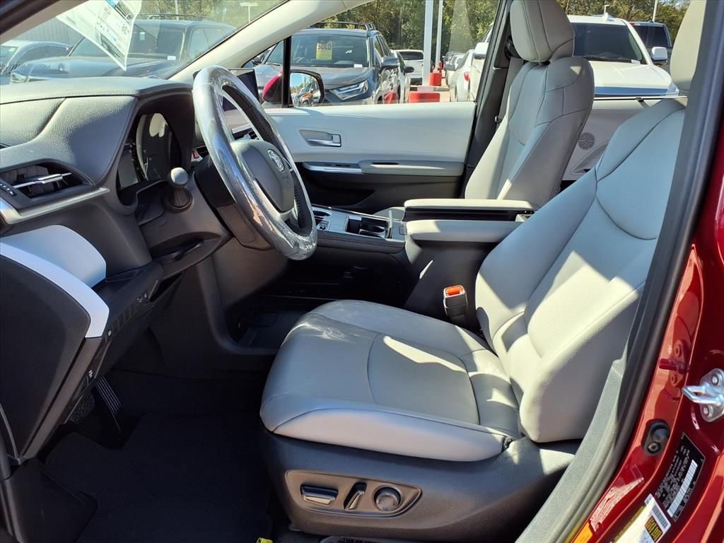 2025 Toyota Sienna XLE Red at Gullo Toyota