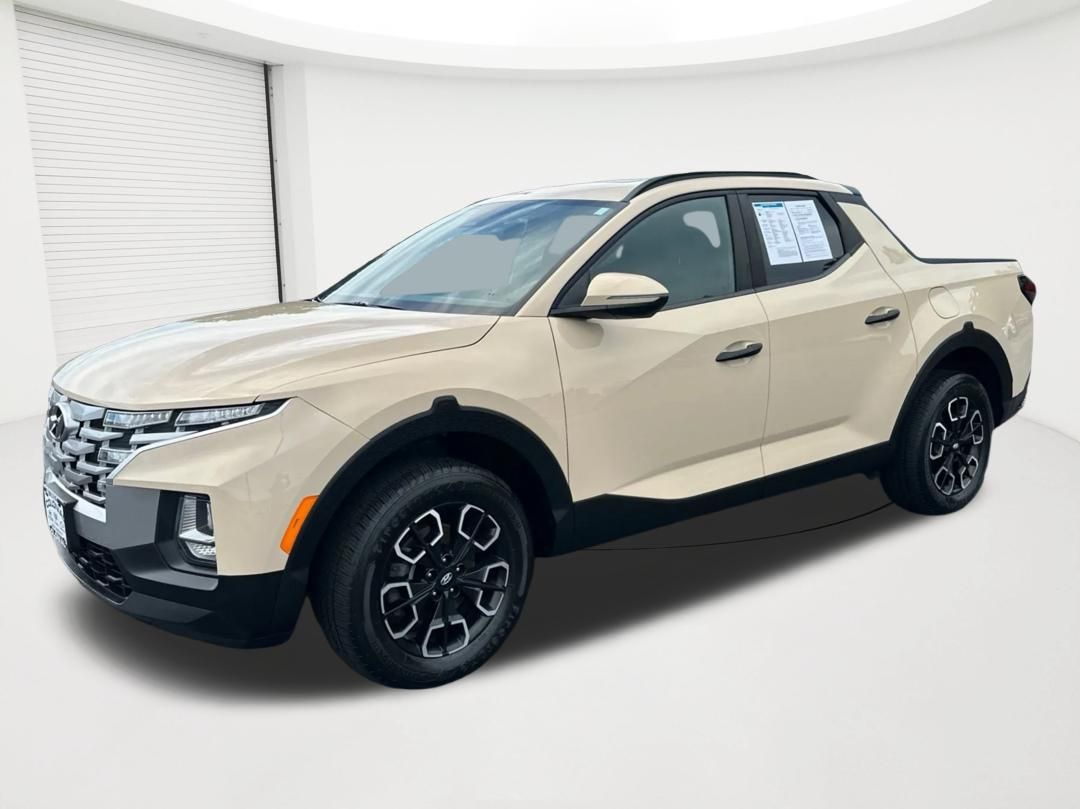 Mojave Sand 2022 Hyundai Santa Cruz Pickup Truck All-Wheel Drive 8-Speed Automatic