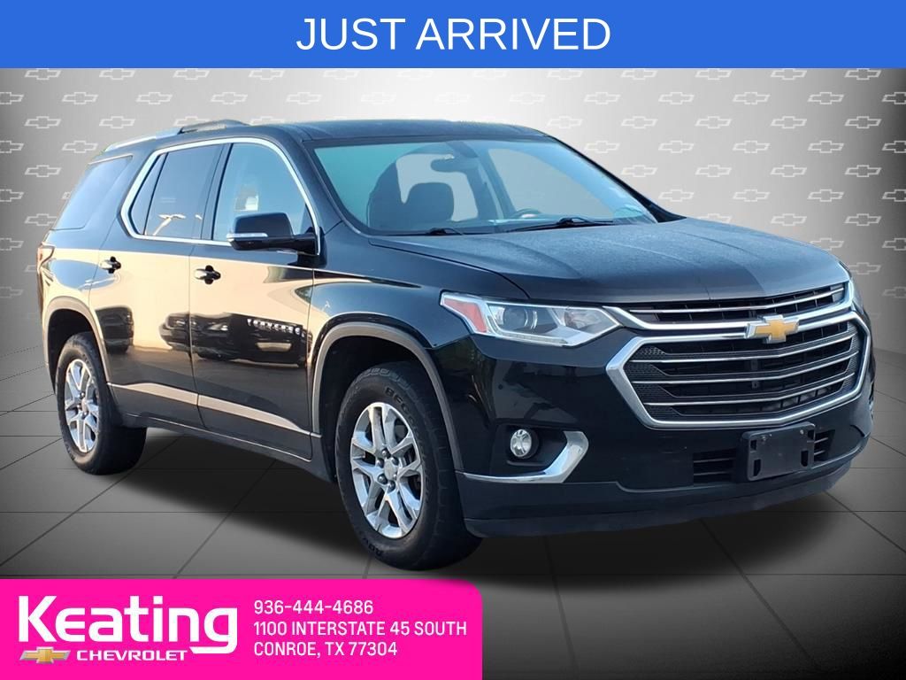 Mosaic Black Metallic 2018 Chevrolet Traverse SUV / Crossover Front-Wheel Drive 9-Speed Automatic