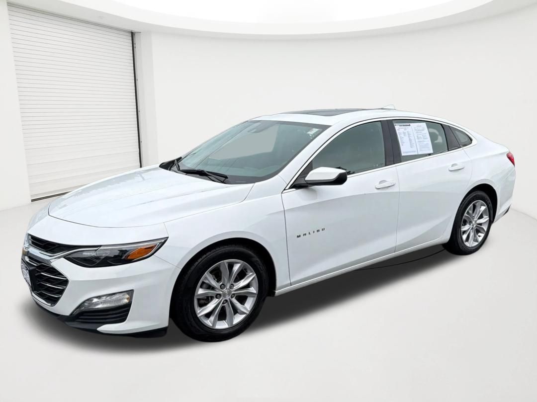 Summit White 2024 Chevrolet Malibu Sedan Front-Wheel Drive Continuously Variable Transmission