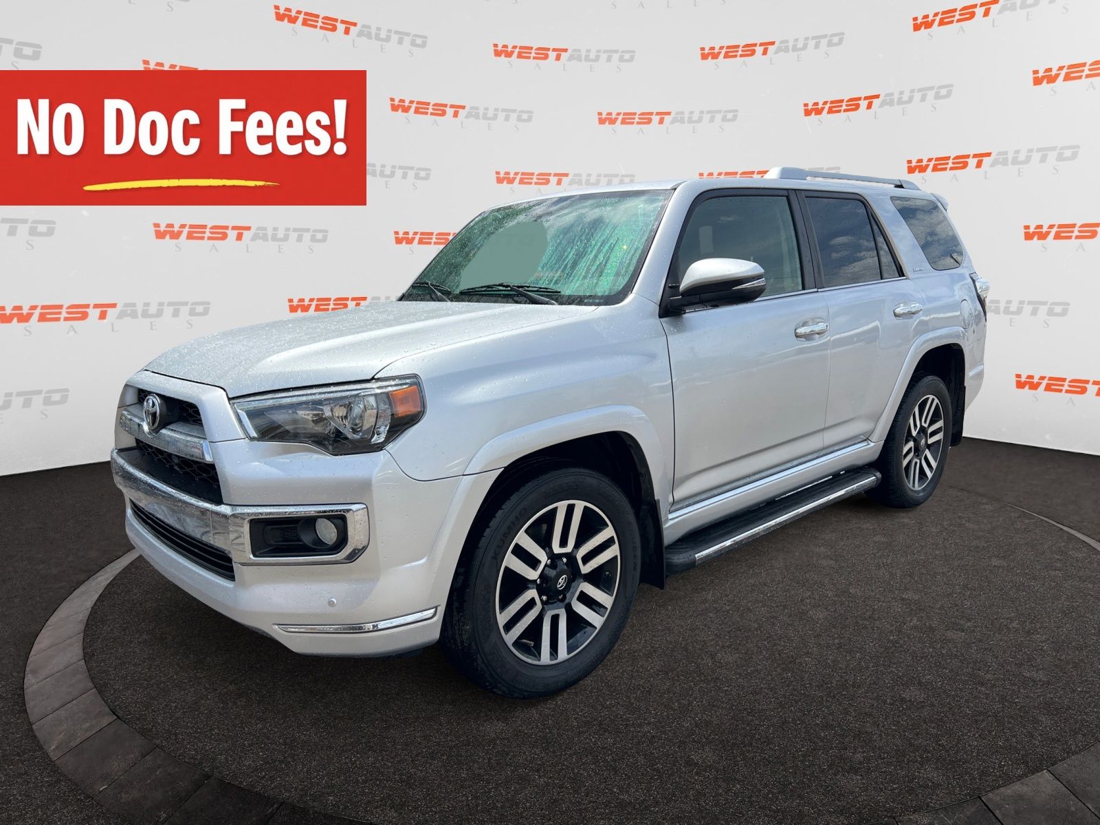 Silver 2016 Toyota 4Runner SUV / Crossover All-Wheel Drive 5-Speed Automatic Overdrive