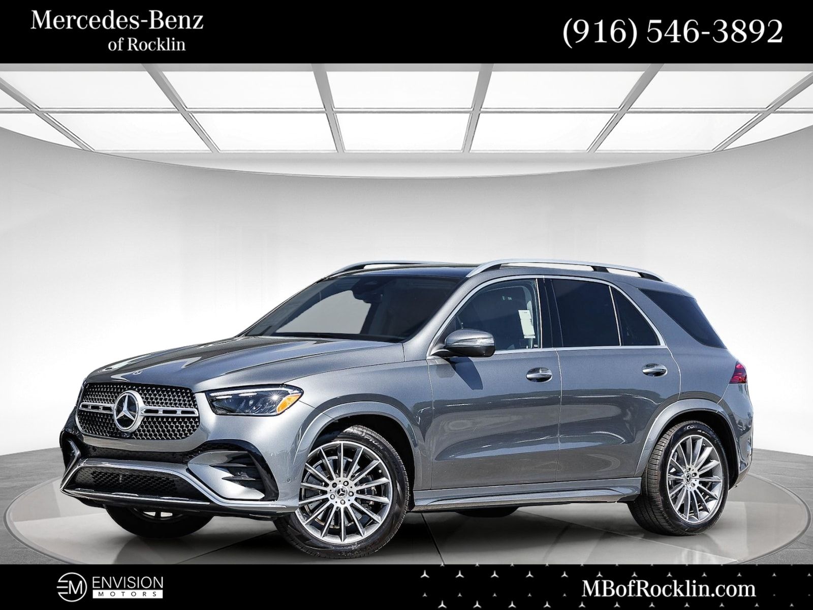 Selenite Gray Metallic 2025 Mercedes-Benz GLE 350 4MATIC SUV / Crossover All-Wheel Drive 9-Speed Automatic
