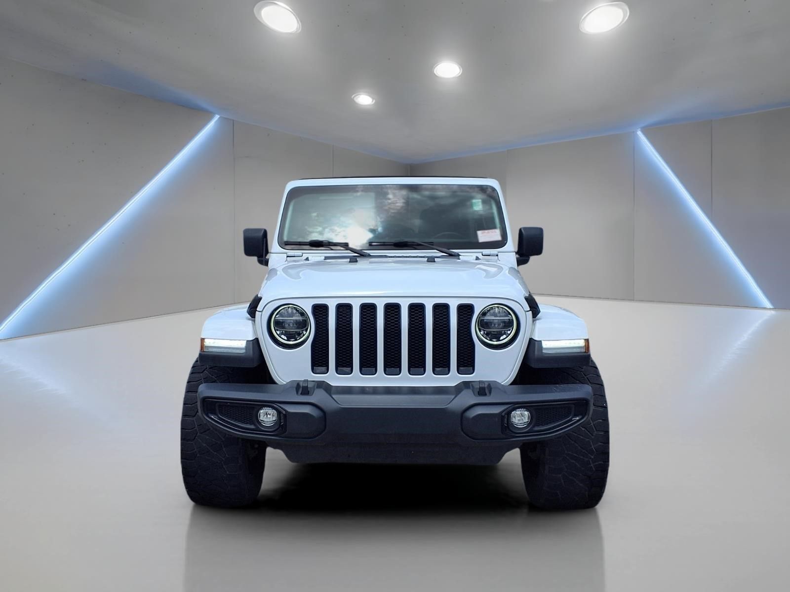2021 Jeep Wrangler Unlimited Sahara Altitude White at DeMontrond Gulf Freeway